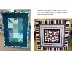 Cheryl's newest quilts