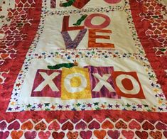 Bev's latest quilt for her daughter's new grandson