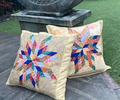 Cheryl's cushions made for her Mum