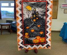 Cheryl's halloween quilt