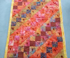 Christine Holyhead's lap quilt for her poorly sister