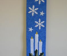 Dolores's Christmas wall hanging 