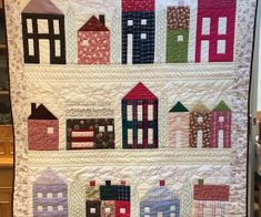 Evelyn's houses quilt