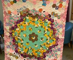 Jackie's childhood quilt
