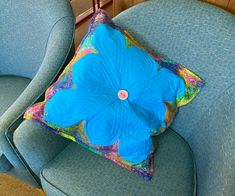 Jenny S's Hawaiian cushion - negative
