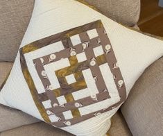 Jenny S's carpenter square cushion