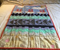 Rosina's first ever quilt!