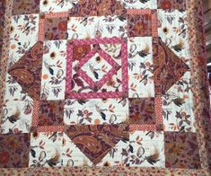 A quilt by Sandra for her daughter's 50th birthday