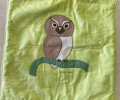 Vivienne's owl cushion cover